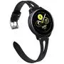 Sankel Compatible for Samsung Galaxy Watch 3 41mm/Active 2 40mm & 44mm Bands,Women Genuine Leather Wristband Replacement for Galaxy Watch Active/Active 2,Galaxy Watch 42mm,Garmin Vivoactive 3 (Black) Sankel Compatible for Samsung Galaxy Watch 3 41mm/Active 2 40mm & 44mm Bands,Women Genuine Leather Wristband Replacement for Galaxy Watch Active/Active 2,Galaxy Watch 42mm,Garmin Vivoactive 3 (Black)