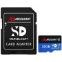 TF Card 32GB, Marceloant Memory Cards Class 10 TF Card with Adapter, High Speed Memory Card for Phone Camera Computer, Black/Blue, Standard Packaging