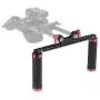 CAMVATE 15mm Rod Clamp Handgrip with for DSLR Camera Shoulder Mount Supporting Rig(Red) CAMVATE 15mm Rod Clamp Handgrip with for DSLR Camera Shoulder Mount Supporting Rig(Red)