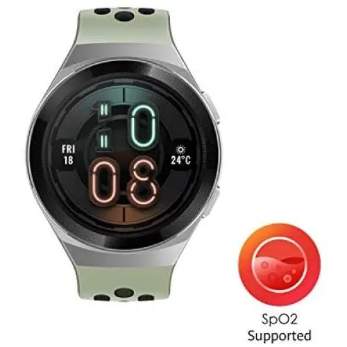 HUAWEI Watch GT 2e Bluetooth SmartWatch, Sport GPS 14 Days Working Fitness Tracker, Heart Rate Tracker, Blood Oxygen Monitor, Waterproof for Android and iOS, 46mm Mint Green HUAWEI Watch GT 2e Bluetooth SmartWatch, Sport GPS 14 Days Working Fitness Tracker, Heart Rate Tracker, Blood Oxygen Monitor, Waterproof for Android and iOS, 46mm Mint Green