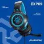 Phenom EXP09 Stereo Gaming Headset for PS4, Xbox, Tablet or Smartphone, Noise Cancelling Headphones with Boom Mic and LED Glow Lights (Blue) Phenom EXP09 Stereo Gaming Headset for PS4, Xbox, Tablet or Smartphone, Noise Cancelling Headphones with Boom Mic and LED Glow Lights (Blue)