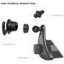 CD Slot Car Grips Phone Holder for Collapsible Grip/Socket Mount Users, Air Vent Clip Car Mount for Phone Stand Compatible with iPhone 11 Pro Max XR Xs X 8 7 Plus Galaxy Note10 9 S10