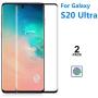 HD Galaxy S20 Ultra Screen Protector (2 Pack) [Support Fingerprint Unlock] [Case Friendly] [9H Hardness] [Easy Install & No bubble] Tempered Glass Protector compatible with Samsung Galaxy S20 Ultra