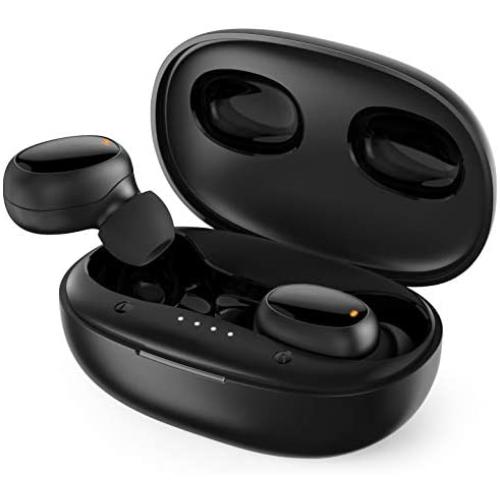 Beben Touch Control Waterproof Bluetooth 5.0 True Wireless Earbuds for iPhone Android, TWS 30H Playtime Stereo Headphones with Charging Case and mic, in-Ear Earphones Headset for Sport