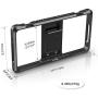 SmallRig Smartphone Video Rig, Filmmaking Vlogging Rig Metal Case Phone Video Stabilizer Aluminium Alloy Grip Tripod with Cold Shoe Mount for Videomaker Videographer for iPhone Huawei - CPU2391