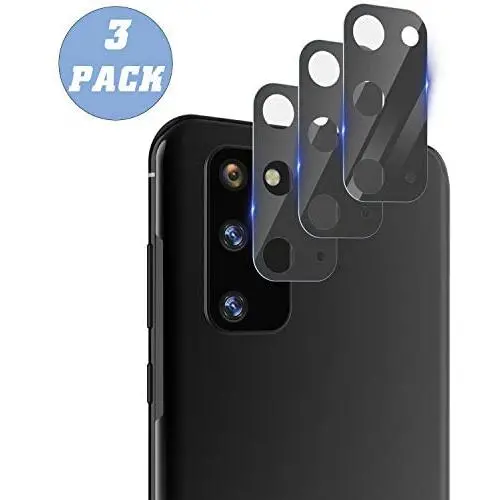 【3 Pack】 Camera Lens Screen Protector for Samsung Galaxy S20 5G (6.2’’), 9H Tempered Glass HD Anti Scratch Bubble Free, Black Ultra Slim Stealth Camera Lens Protective Film for Galaxy S20 6.2 inch 【3 Pack】 Camera Lens Screen Protector for Samsung Galaxy S20 5G (6.2’’), 9H Tempered Glass HD Anti Scratch Bubble Free, Black Ultra Slim Stealth Camera Lens Protective Film for Galaxy S20 6.2 inch