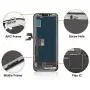 YPLANG for iPhone X Screen Replacement, LCD Display 5.8 inch with 3D Touch Digitizer Frame Assembly with Magnetic Screws Map, Complete Repair Tools and Screen Protector YPLANG for iPhone X Screen Replacement, LCD Display 5.8 inch with 3D Touch Digitizer Frame Assembly with Magnetic Screws Map, Complete Repair Tools and Screen Protector