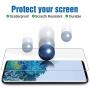 Galaxy S20 Screen Protector, [3-Pack] [Full Adhesive] [Fingerprint Sensor Compatible] [Full Coverage] [Anti-Scratch] Screen Protector for Samsung Galaxy S20