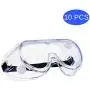 10 PCS Splash Proof Safety Goggles Bulk Soft Frame Anti Fog Adjustable Strap Clear Fully Enclosed Eye Protection Over Glasses, for Outdoor Courtyard Lab 10 PCS Splash Proof Safety Goggles Bulk Soft Frame Anti Fog Adjustable Strap Clear Fully Enclosed Eye Protection Over Glasses, for Outdoor Courtyard Lab