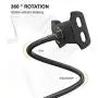 Aluminium Gooseneck Tablet stand & Cell Phone Holder,Universal 360° Flexible Tablet mount| Lazy Arm Holder Clamp Mount Bracket Bed Dock Compatible with Pad Mini/Air 2/3/4,Tab 2 3 and 4.7-10.5" Devices Aluminium Gooseneck Tablet stand & Cell Phone Holder,Universal 360° Flexible Tablet mount| Lazy Arm Holder Clamp Mount Bracket Bed Dock Compatible with Pad Mini/Air 2/3/4,Tab 2 3 and 4.7-10.5" Devices