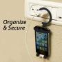 Bondi Silicon Flexible Cell Phone Holder, (Black)