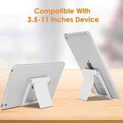 Cell Phone Desk Stand Holder - Uniwit Multi-Angle Adjustable Phone Desk Stand Tablet Holder for iPhone 11 Pro Max XS XR 8 Plus 6 7 Samsung Galaxy S10 S9 S8 S7 Edge S6 Android Smartphone