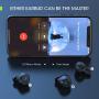 Wireless Earbuds, Mpow M12 in-Ear 5.0 Bluetooth Earbuds with Wireless Charging Case/USB-C, Immersive Bass, Touch Control, 25H Playtime Wireless Earphones with Mic, IPX8 Waterproof Earbuds for Sports