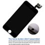 Screen Replacement Compatible with iPhone 6S 4.7 inch Full Assembly - LCD 3D Touch Display Digitizer with Ear Speaker, Sensors and Front Camera, Fit Compatible with All iPhone 6s (Black)