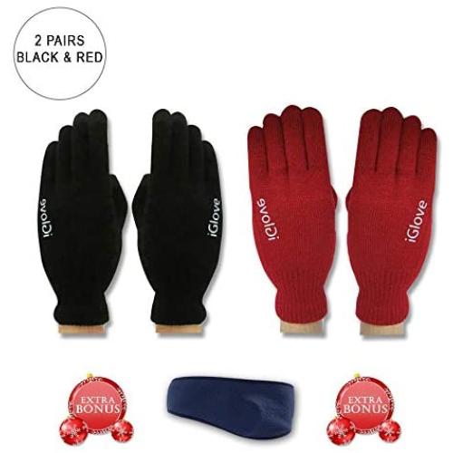 CoolKo Newest Touch Screen Glove for Smartphones and tablets with SPECIAL BONUS PREMIUM QUALITY HOT ITEM