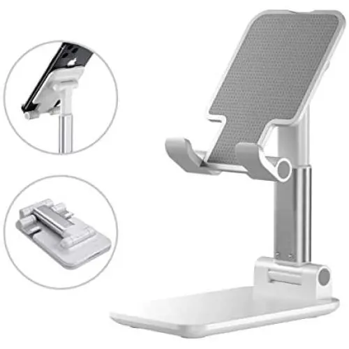 AgoKud Cell Phone Stand, Adjustable Cellphone Stand Aluminum Alloy Portable Tablet Stand Desktop Suit for Smartphones & Tablet, Nintendo Switch AgoKud Cell Phone Stand, Adjustable Cellphone Stand Aluminum Alloy Portable Tablet Stand Desktop Suit for Smartphones & Tablet, Nintendo Switch