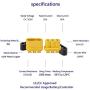 10 Pair Amass MR60 connector plug female and male connector 3.5 bullet connector for motor ESC connection