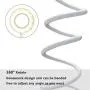 Cell Phone Holder with Selfie Ring Light Compatible with iPhone & Phone Android, UBeesize LED Camera Light with Lazy Bracket for Live Stream, Desk Lamp for Bedroom, Office, Kitchen, Bathroom (White)