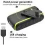 Solar Charger Hand-Crank Portable, 10000 mAh Solar Power Charger, 2020 Edition, Dual USB Output , LED Flashlight, 3 Power Modes, Mobile Phone Charger Waterproof for Indoor Outdoor (Black) Solar Charger Hand-Crank Portable, 10000 mAh Solar Power Charger, 2020 Edition, Dual USB Output , LED Flashlight, 3 Power Modes, Mobile Phone Charger Waterproof for Indoor Outdoor (Black)