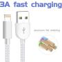 iPhone Charger, AWINBOW MFi Certified Lightning Cable 5 Pack High Speed Transfer Cords USB Fast Charging&Syncing Cable Compatible iPhone Xs/Max/XR/X/8/8Plus/7/7Plus/6S/6S Plus/SE/iPad/Nan Silver&Grey