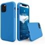 SURPHY Silicone Case Compatible with iPhone 11 Pro Max Case 6.5 inch, Liquid Silicone Full Body Thickening Design Phone Case (with Microfiber Lining) for iPhone 11 Pro Max 6.5 2019 (Blue)