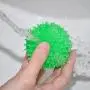 Squeaky Balls for Dogs Small, Fetch Balls for Dogs Rubber 6 Pack Bright Colors TPR Puppy Toys Dog Toy Balls Dog Squeaky Toys Spike Ball Dog Chew Toys for Small Dogs Pet Toys for Puppy Teething Toys