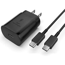 TT&C 25 Watt PD 3.0 USB C Wall Charger Super Fast Charging for Samsung Galaxy S20 / S20Plus / S20 Ultra / Note10 / Note 10Plus / Note20 / Compatible for S8 / S9 / S10 / iPad Pro 11/12.9