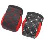 1pc 7x7x12cm PU Bag Mini Auto Storage Bag Mobile Phone Pocket Hanging Storage Bag Car Accessories