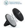 TechMatte Magnetic Car Phone Mount (2-Pack) - Universal Air Vent Magnetic Phone Mount Holder (2-Pack, Black)