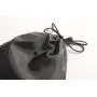 GLCON Waterproof Black Dark Small Carrying Storage Pouch Case Canvas Bags for Iphones Coins Pencil Case Cosmetic Bags and Ipad Mini,case for headset earphones cell phone accessories,Protection of power bank ps vita video/audio players