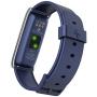 MYKRONOZ ZeFit4 HR Fitness Activity Tracker with Heart Rate Monitoring, Color Touchscreen & Smart Notifications - Blue/Silver