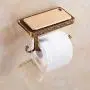 Antique Bronze Finish Color Toilet Paper Holder,Aluminium Material Bathroom Toilet Phone Shelf,Bathroom Rack Shelf with Hook Design Antique Bronze Finish Color Toilet Paper Holder,Aluminium Material Bathroom Toilet Phone Shelf,Bathroom Rack Shelf with Hook Design