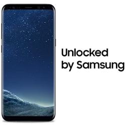 Samsung Galaxy S8 64GB Phone - 5.8in Unlocked Smartphone - Midnight Black (Renewed)