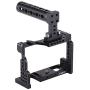 Andoer Camera Cage Stabilizer, Aluminum Alloy Camera Video Cage for Sony A7II/A7III/A7SII/A7M3/A7RII/A7RIII with Cold Shoe Mount and Top Handle