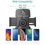 Car Phone Holder, Baseus Air Vent Cell Phone Car Mount Quick Release 360° Rotation iPhone X, 8/8 Plus, 7/7 Plus, 6/6 Plus, Samsung Galaxy S9, S8, S7, S6, S5