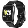 LETSCOM Smart Watch, Fitness Trackers with Heart Rate Monitor Step Calorie Counter Sleep Monitor, IP68 Waterproof Smartwatch 1.3" Color Screen, Activity Tracker Pedometer for Women and Men