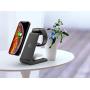 Wireless Charger 3 in 1 Charging Station for Apple Watch Series 5/4/3/2/1 and Airpods 1/2/Pro Fast Wireless Charger Stand Qi Charging Dock for iPhone 11/Xs/X Max/XR/X/8/8Plus/Samsung S9/Note 9