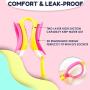 Swim Goggles, 2 Pack Anti-Fog Leak Proof Kids Swimming Goggles for Kid Toddler