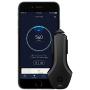 nonda ZUS Smart Car Charger, Car Charger with App to Save Cars Location and Monitor Car Battery, 2 Ports Car Charger with Led for iPhone XS/Max/XR/X/8/7/6/Plus (ZU33BKRN)