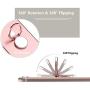 ICEYA Phone Ring Holder 360° Rotation Mirrior Phone Ring Stand Fit Well with Magnetic Phone Mount Holder Compatible with iPhone 8 Plus/XS Max and Other Smartphones (Rose Gold)