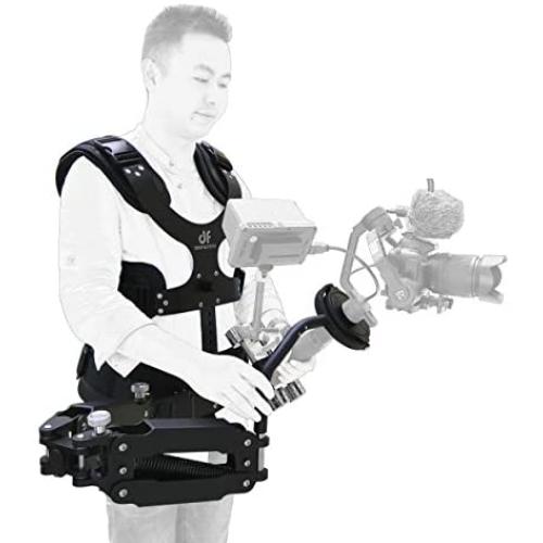 DF DIGITALFOTO Thanos Pro 5.5-20 lbs Video Camera Gimbal Support Vest Adapter Arm Stabilizer System Compatible with Ronin S Zhiyun Crane 2 PK Tiffen Steadimate-S