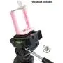 DaVoice Cell Phone Tripod Adapter Mount Holder Clamp Compatible with iPhone X XS Max XR Se 8 7 6 Plus Samsung Galaxy S9 S8 S7 Adjustable Smartphone Bracket Clip Cellphone Attachment (Light Pink) DaVoice Cell Phone Tripod Adapter Mount Holder Clamp Compatible with iPhone X XS Max XR Se 8 7 6 Plus Samsung Galaxy S9 S8 S7 Adjustable Smartphone Bracket Clip Cellphone Attachment (Light Pink)