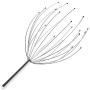 USAGA Head Massager Scalp Scratcher 20 Fingers Head Scratcher for Head Body Relaxing