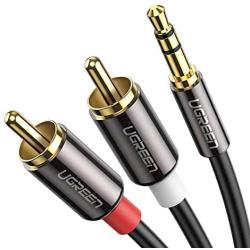 UGREEN 3.5mm to 2RCA Audio Auxiliary Adapter Stereo Splitter Cable AUX RCA Y Cord for Smartphone Speakers Tablet HDTV MP3 Player(10ft)