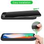 QTshine Battery Case for iPhone X/XS/10, Newest [6500mAh] Protective Portable Charging Case Rechargeable Extended Battery Pack for Apple iPhone X/XS/10(5.8) Backup Power Bank Cover - Black
