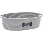 Geyecete Cotton Rope Storage Basket Bin Natural Cotton Rope Clutter Organizer Toy Chest Pet Toy Box Dog Storage Basket Basket Dog Toy Storage Basket