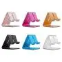 Rumfo Cell Phone Stand, Universal Portable Aluminum Desktop Charger Mount Holder Metal Charging Dock Cradle for Nintendo Switch iPhone Samsung Android Smartphones and Tablets (Blue) Rumfo Cell Phone Stand, Universal Portable Aluminum Desktop Charger Mount Holder Metal Charging Dock Cradle for Nintendo Switch iPhone Samsung Android Smartphones and Tablets (Blue)