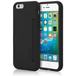 Incipio Stowaway Cell Phone Case for Apple iPhone 6 - Retail Packaging - Black/Black