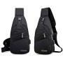 Peicees Travel Gym Bike Sling Bag Shoulder Backpack Daypack w/USB Charging Port