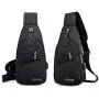 Peicees Travel Gym Bike Sling Bag Shoulder Backpack Daypack w/USB Charging Port Peicees Travel Gym Bike Sling Bag Shoulder Backpack Daypack w/USB Charging Port